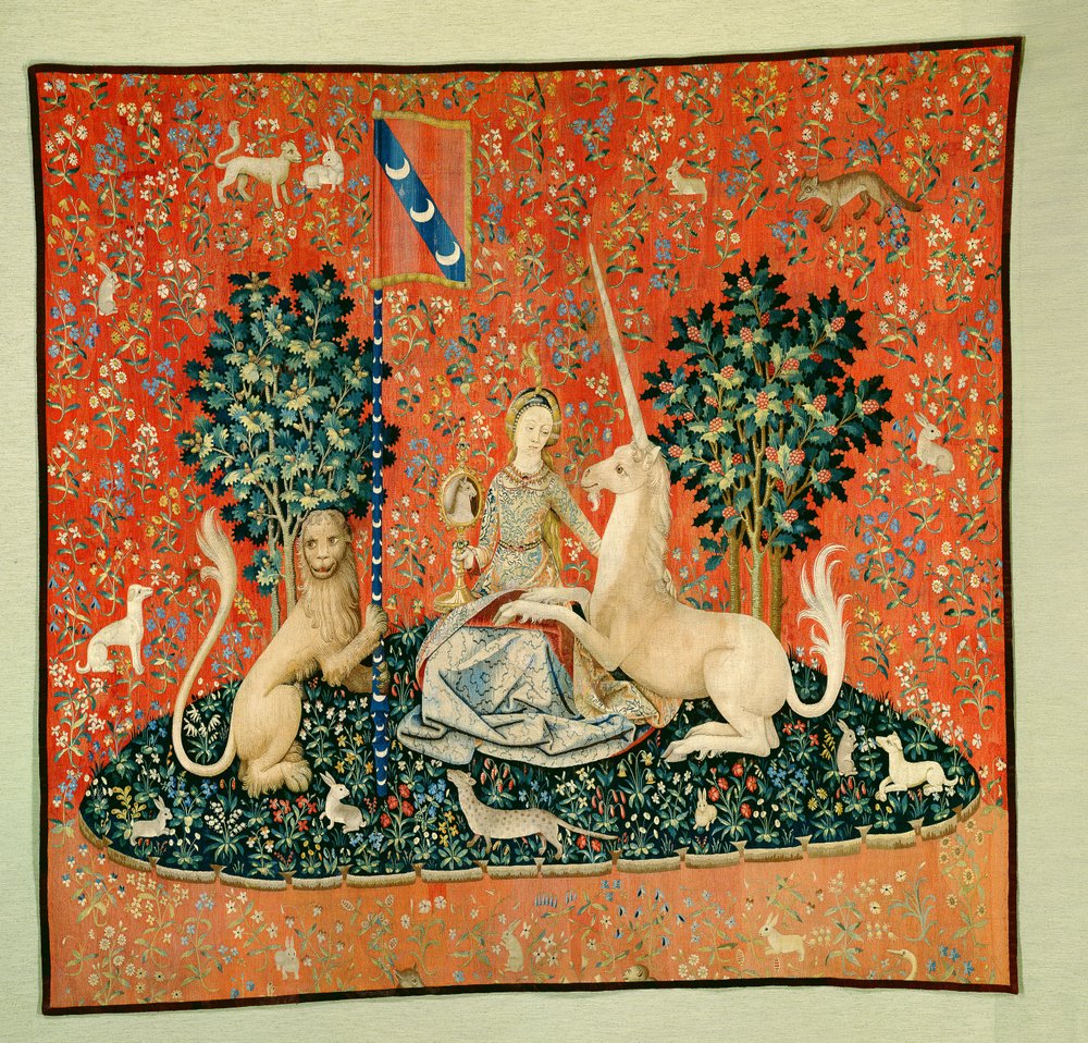 French School - The Lady and